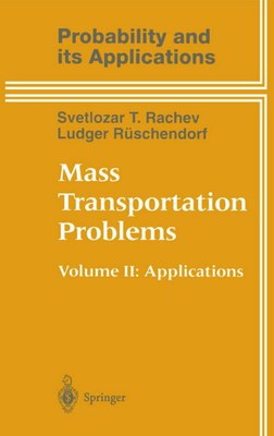 1998 Bild Mass Transportation Problems Vol. II Vorderseite 1998 Bild Mass Transportation Problems Vol. II Vorderseite
