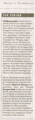 Badische Zeitung Artike