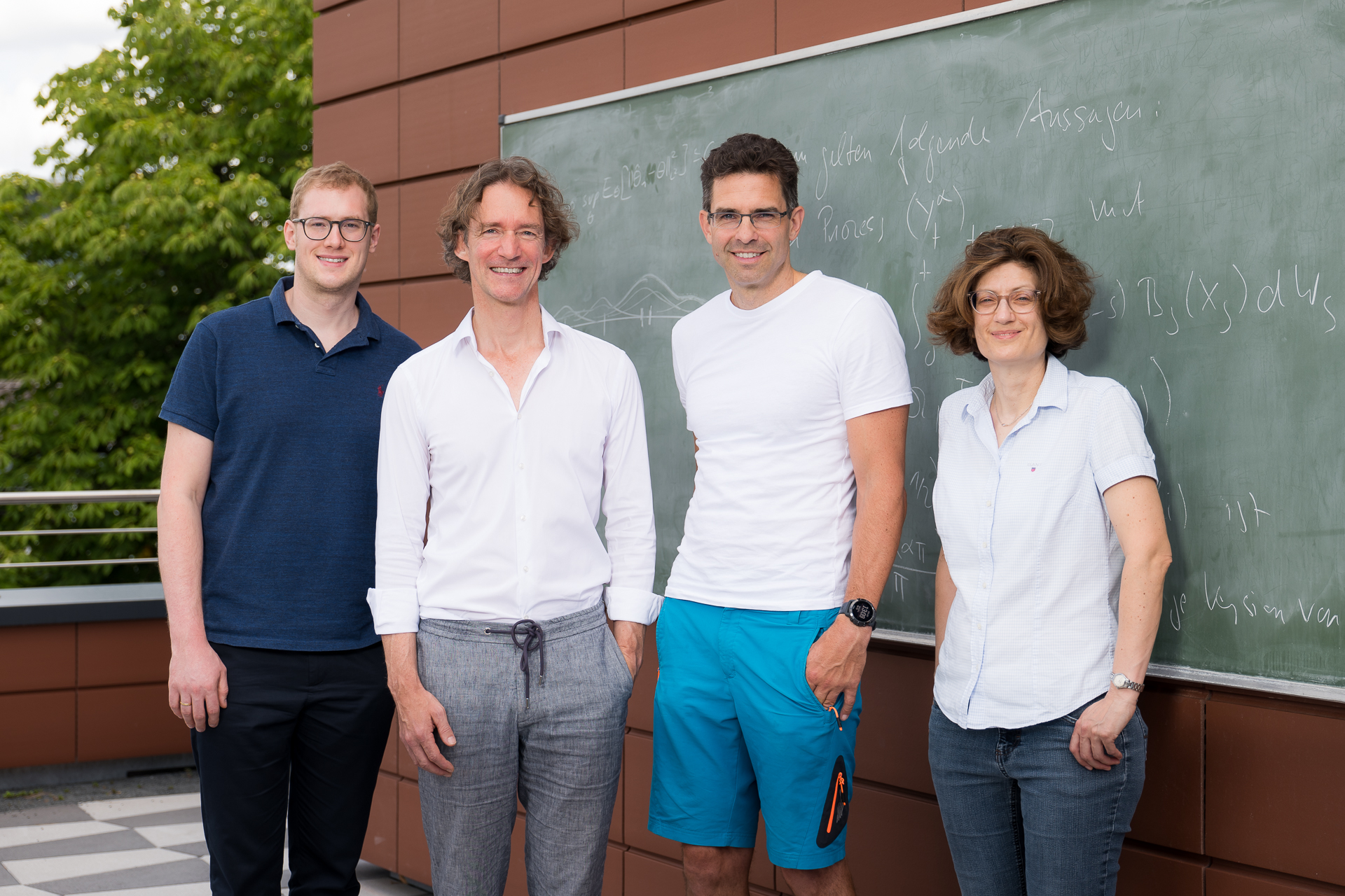Stochastik Die Professoren in der Stochastik - David Criens, Angelika Rohde, Peter Pfaffelhuber und Thorsten Schmidt